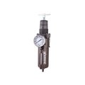 Arrow Pneumatics Arrow Integral Filter/Regulator With Gauge & Float Drain B754GTW, Zinc Bowl, 1/2" NPT, 250 PSI B754GTW